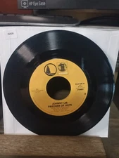 JOHNNY LEE PRISONER OF HOPE/FOOL FOR LOVE VINYL 45 ASYLUM 13-31
