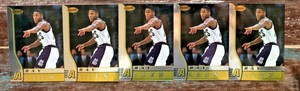 1996-97-RAY-ALLEN-BOWMAN-039-S-BEST-RC-R5-ROOKIE-CARD-HOF-LOT-of-5-CARDS