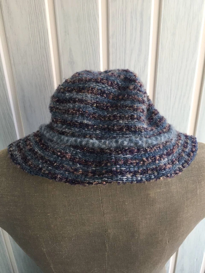 Sombrero cubo multicolor mezcla tweed diseño Kangol vintage talla OS Foto 3 de 4