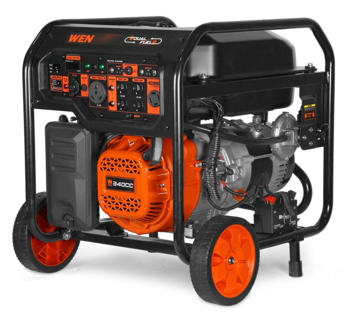 ピーター・ブラッティンガ／Genesis van een compositie WEN DF8000X 8000W 120V/240V Dual Fuel Portable Generator