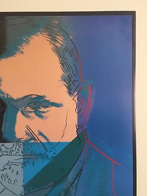 ANDY WARHOL FOUNDATION RARE LITHO PRINT EXBTN POSTER 