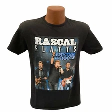 Rascal Flatts Tshirt rhythm roots Las Vegas Hard Rock Casino The Joint STAFF