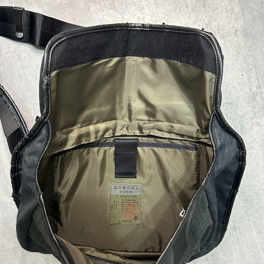 90S Diesel Gimmick Messenger Bag Y2K Men Bag Original Popular JP  
