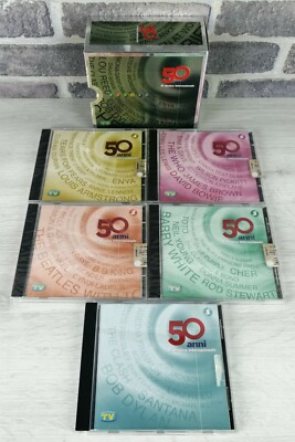 50 JAHRE INTERNATIONALE MUSIK - BOX 5 ALBEN - (EINE CD FEHLT) 