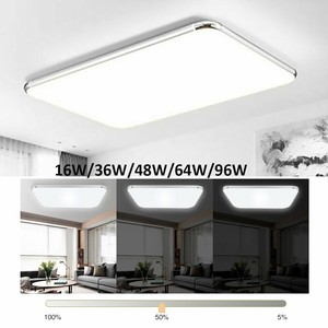 Led Ceiling Light Bright Square Down Panel Wall Kitchen Bathroom
