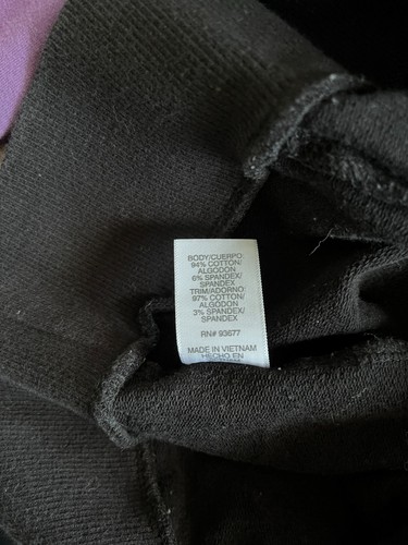 SB Active Gr. XL schwarz lila Langarm Sweatshirt - Bild 8 von 8