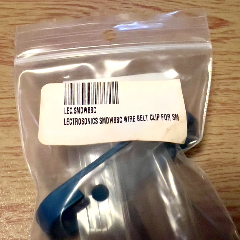 Lectrosonics SMDWBBC Stainless Steel Wire Belt Clip Kit - BARGAIN - Free Post - Image 2 of 2