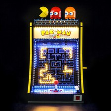 LED Licht-Set für LEGOs PAC-MAN Spielautomat (PAC-MAN Arcade) Icons 10323