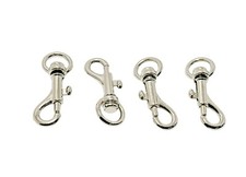 50mm Metal Lanyard Hook Swivel Clasp For Paracord Lobster Clasp 12 Pcs