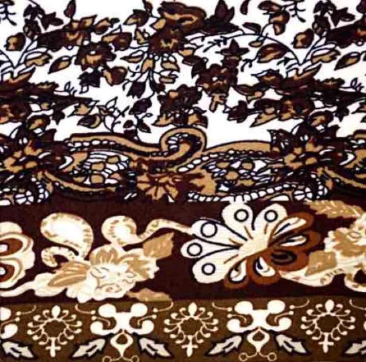 NUEVO CON ETIQUETAS Leggings Damasco Floral Cachemira Suave Mantequilla Talla Única S M L Crema Flores OS Foto 4 de 4