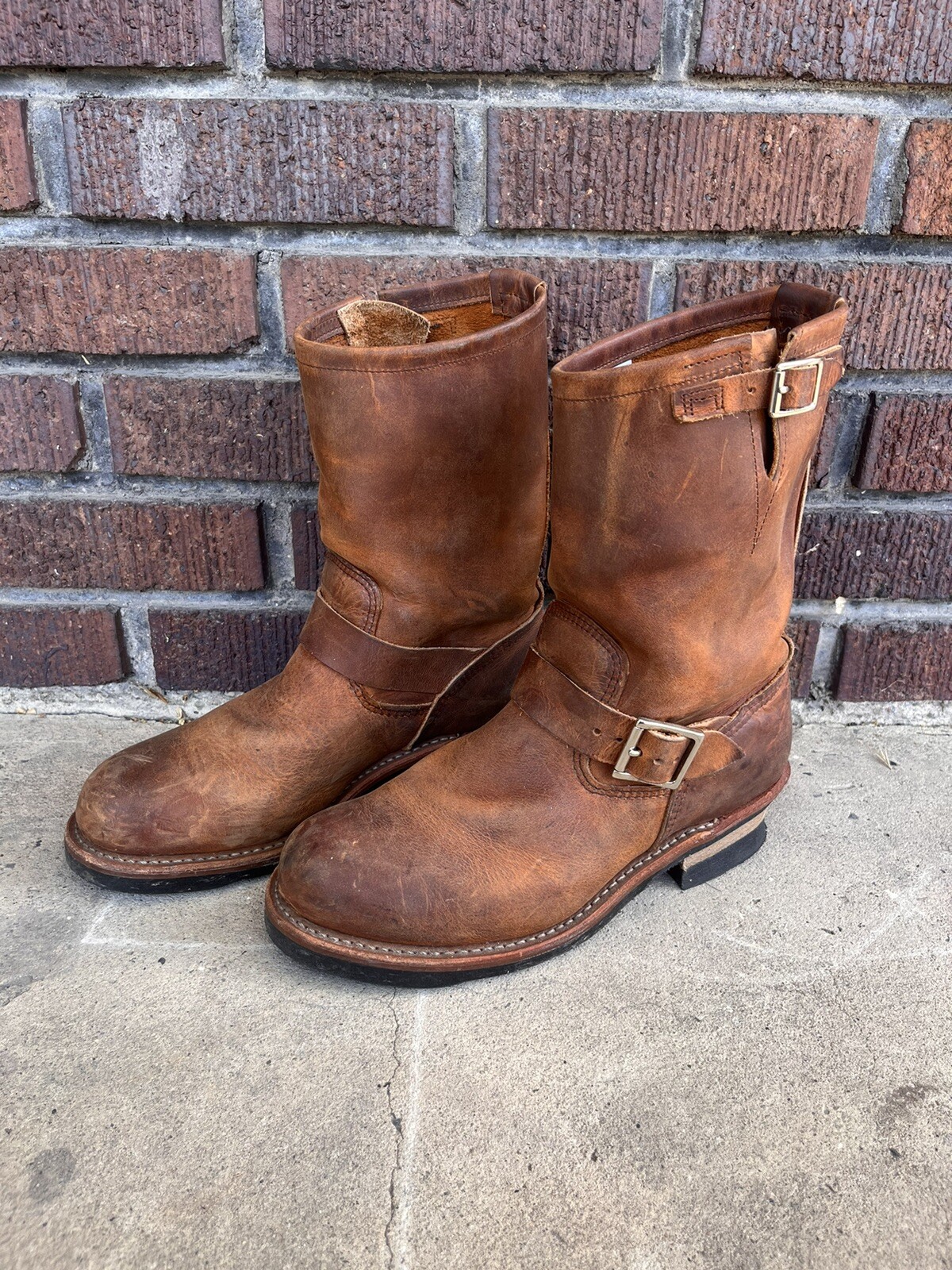 Redwing Heritage 2972 Engineer Steel Toe Boot Copper Rough