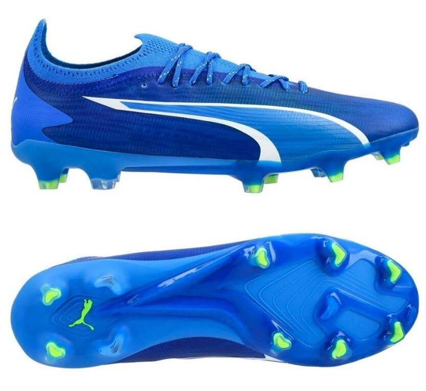 Puma Ultra Ultimate FG AG Soccer Cleats Shoes Blue 107311-03 Mens