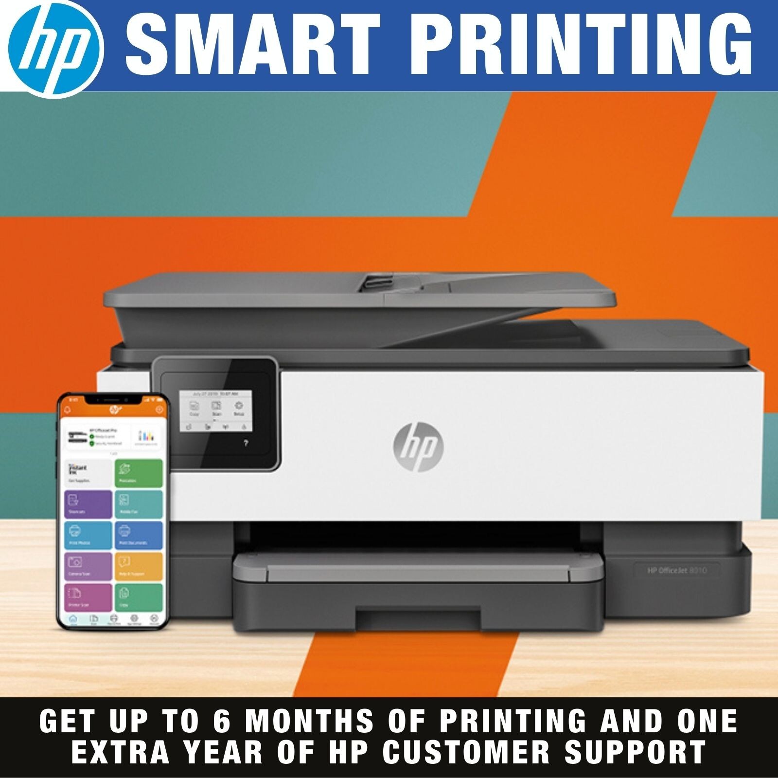 HP Envy 6030e AllInOne Printer with 6Months of Instant Ink through