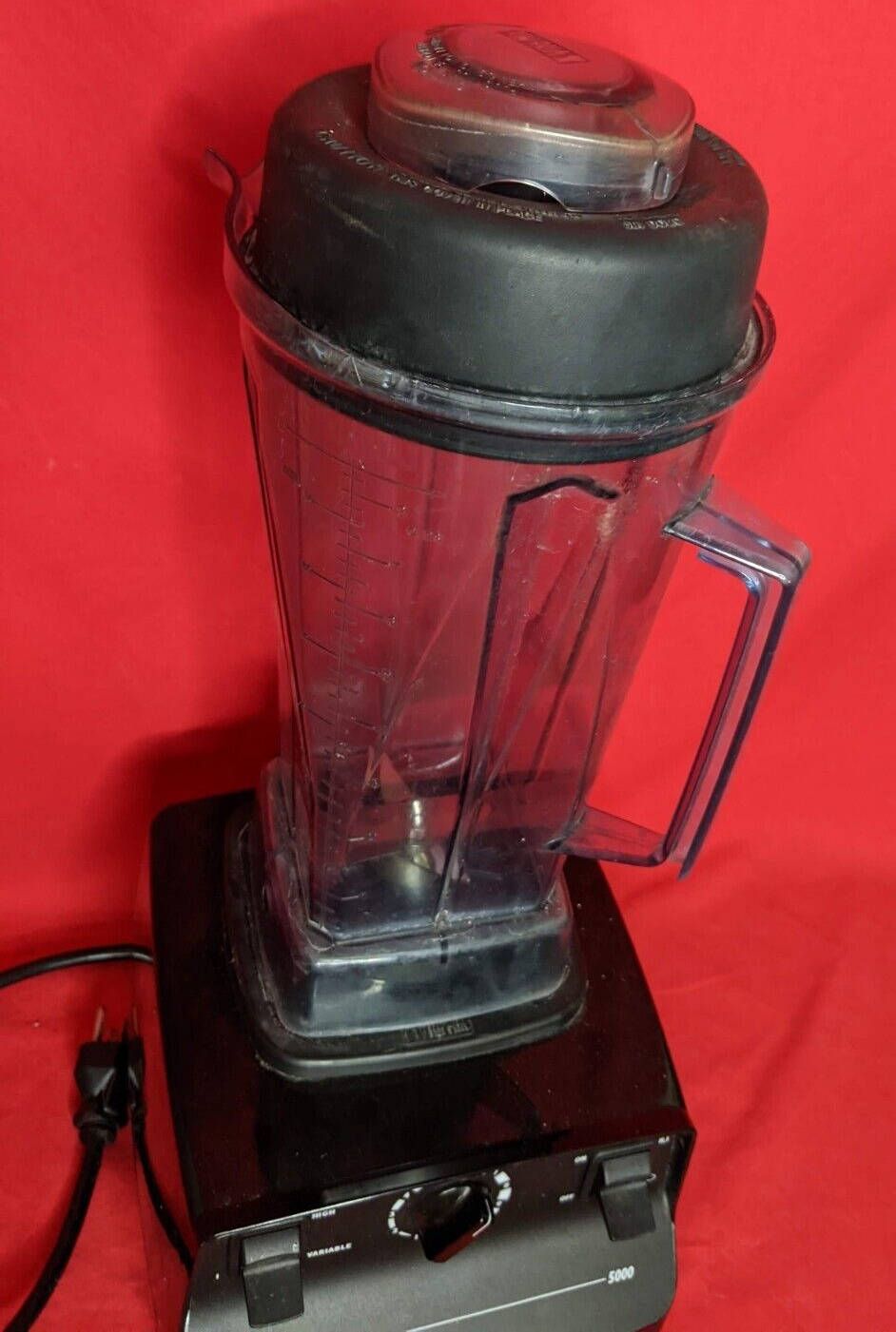 Black Vitamix Professional Grade Super 5000 Blender Model VM0103 eBay