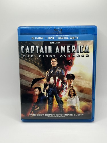 Captain America: The First Avenger (Blu-ray/DVD, 2011, 2-Disc Set Marvel CLEAN - Picture 3 of 6