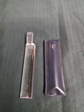 Vtg Bausch  Lomb Magnifying Glass Magnifier Wand Bar Stick Rare Case Sleeve 7 