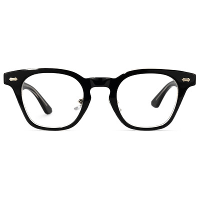 Square Cat Eye Eyeglasses Light Plastic Glasses Frame with Adjustable Nose  Piece