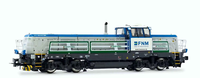Rivarossi HR2924S Effishunter 1000 Fnm/Trenord Lackierung Grau/Blau Dcc Sound