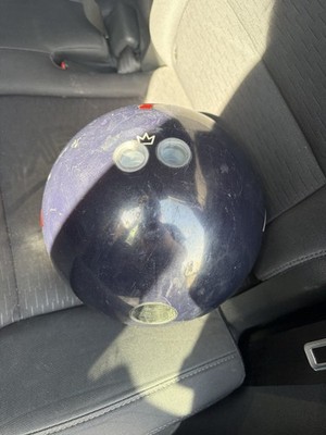 Brunswick Danger Zone Black Solid Bowling Ball 15lb Single Drill
