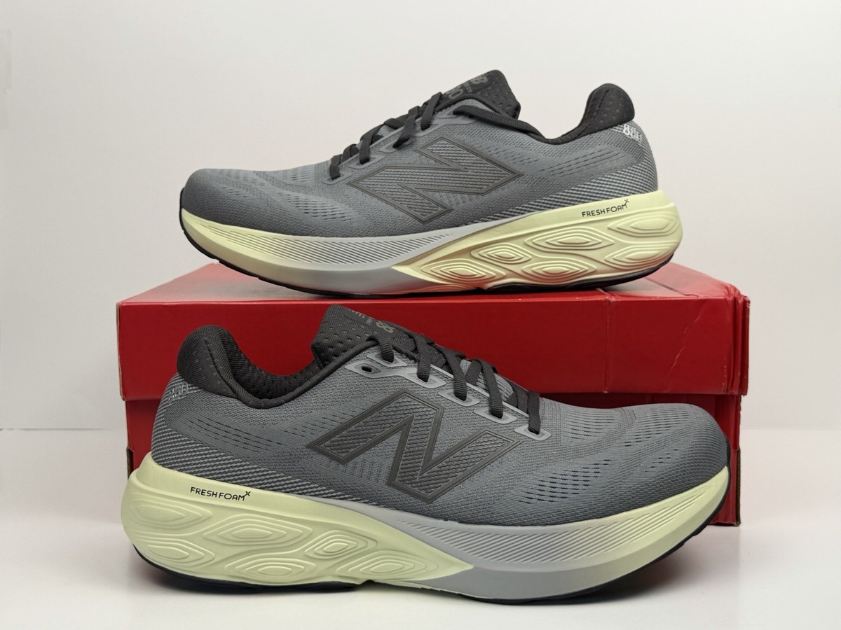 New Balance Men\'s Fresh Foam X 880v15‎ Running Shoes Grey Size 11.5 New Balance Fresh Foam X 880v15 Men main image 4