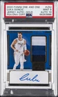 2020 PANINI ONE & ONE JERSEY AUTO GOLD #LDU LUKA DONCIC 2/10 PSA 9 AUTO 10