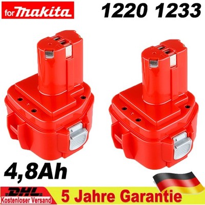 2x 12V 4,8Ah Batterie Aeboren für 6271D 6316D 6317D 6319D 1220 1222 1233 1234 DE