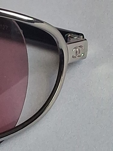 Chanel Rare Vtg Y2k Visor Shield Unisex Woman Pink Sunglases 4028(127 120) - Picture 8 of 23