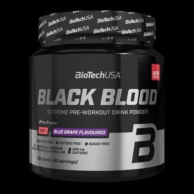 Biotech USA - BLACK BLOOD 300g  CAF+ Extreme Pre-Workout (40 Serv.)