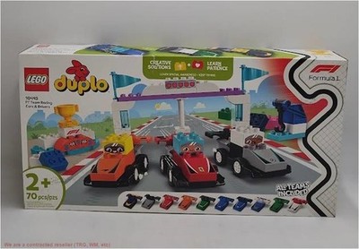 LEGO DUPLO Town F1 Team Race Cars & Drivers Building Toy 10445 SEE DETAILS
