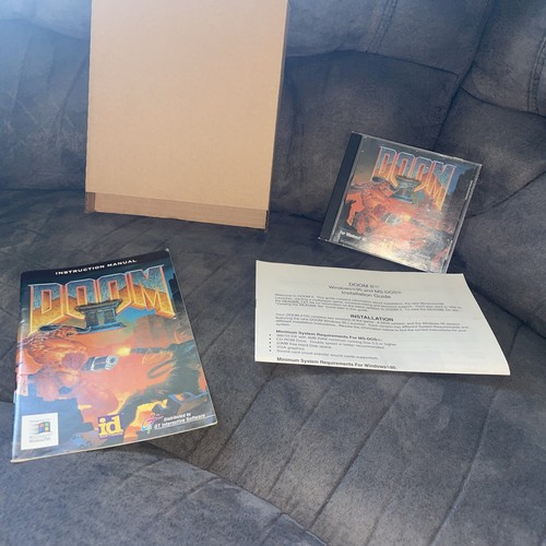 Doom II - IBM CD-ROM - Big Box PC - 1994 id Software - Picture 3 of 5