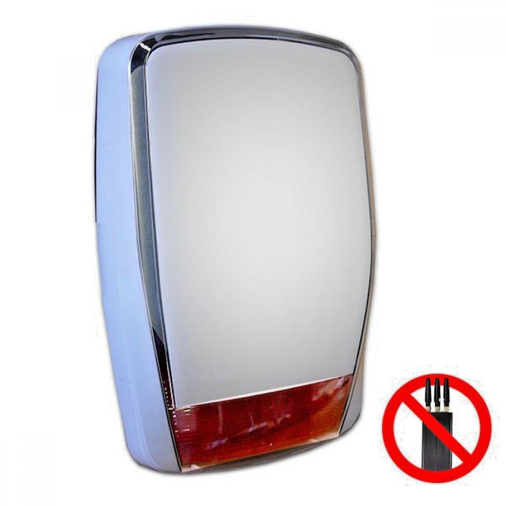Sirena Allarme Blindata Wireless Antijammer | La Più Robusta Online