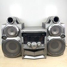 JVC MX-GT88 Stereo System Giga Tube 3 CD Dual Cassette Player Vintage READ