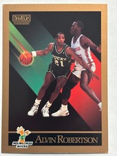 1990-91 Skybox #165 Alvin Robertson Milwaukee Bucks