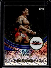2025 Topps Universe WWE Batista Blue Pulse Event Variation #/175