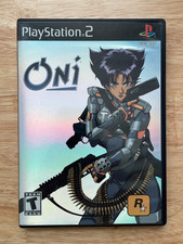Rockstar Games Oni (Sony PlayStation 2 PS2) CIB w/ Manual T NTSC-U/C 2001 Tested