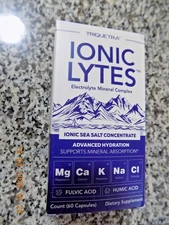 Ionic Lytes™ Electrolyte Mineral Complex with Ionic Sea Salt, Fulvic & Humic...