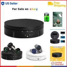 Motorized Rotating Display Stand 22lbs Load 360 Degree Electronic Turntable