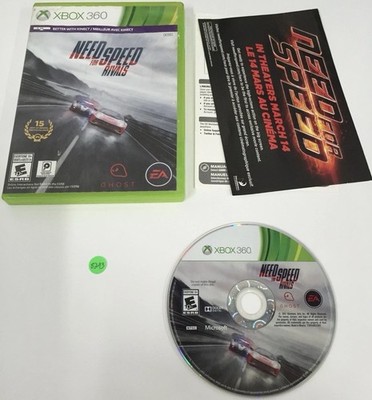 Need for Speed Rivals Xbox 360 Cib Complete Tested & Working 82A3