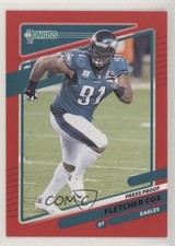 2021 Panini Donruss Press Proof Red Fletcher Cox #115 0j36