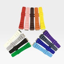 High End Rubber Strap Band For RM010 RM029 Medium Size Fits Richard Mille Watch
