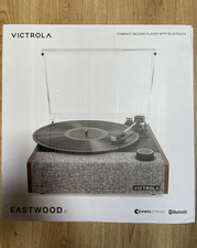 Image of Victrola Eastwood II Record Player Turntable with Bluetooth, Stereo L/R RCA