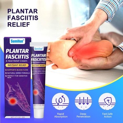 Sumifun, PLANTAR FASCIITIS &Heel Relief Cream,INSTANT A3E4 J7E5 K4S1 H1A8 X8Y7
