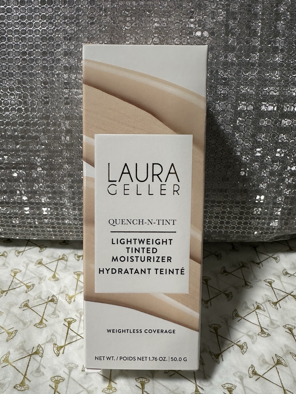 Laura Geller Quench-N-Tint Lightweight Tinted Moisturizer - Light - 50g New