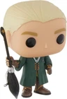 Funko Pop Harry Potter Draco Malfoy Quidditch Vinyl Figure / w protect