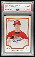 2009 Bowman AFLAC All-American Classic Bryce Harper #AFLAC-BH PSA 10 GEM MINT