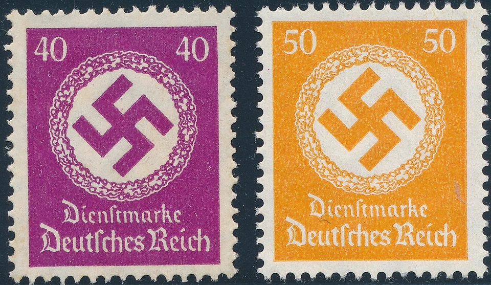 Stamp Selection Germany Official Selection WWII 3rd Reich MNG - Image 3 of 4