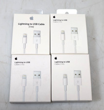 LOT 4x New Genuine Apple Lightning to USB A Cable 1m A1480