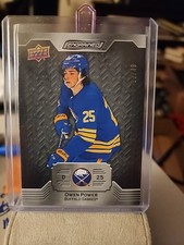 Owen Power 2023-24 Engrained Ebony /49 24 Buffalo Sabers