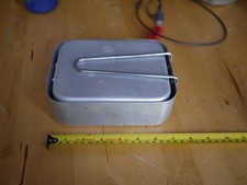 British Army Mess Tins (Small and Large) Pair Used Very Good Condition