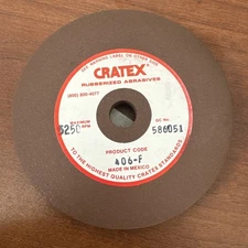 Cratex 406-F 4” Dia Surface Grinding Wheel Silicone Carbide Grinding Wheel -Fine